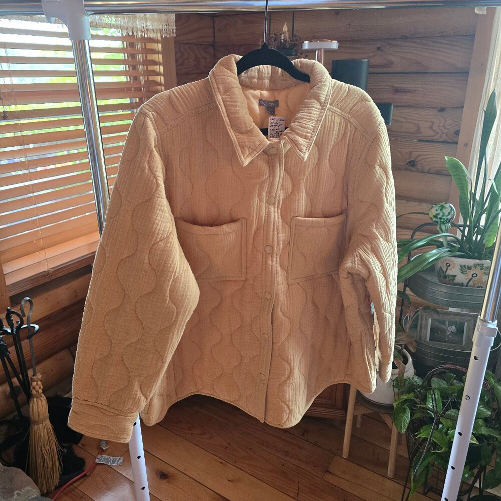 Falls Creek 2X Quilted Jacket Amber Color